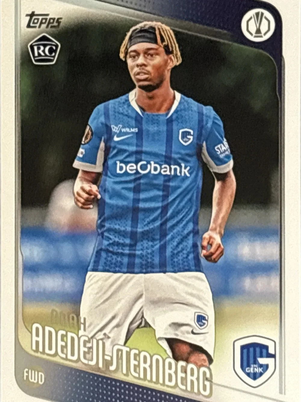 Topps Rookie Soccer Trading Card - Adedeji-Sternberg